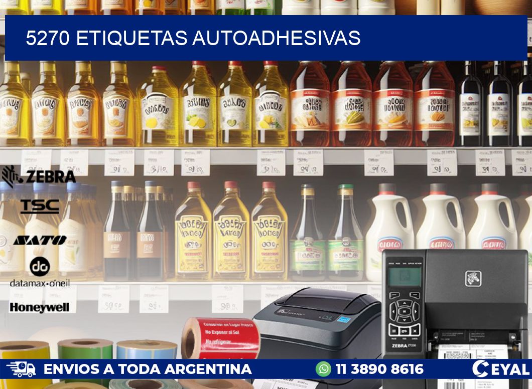 5270 ETIQUETAS AUTOADHESIVAS