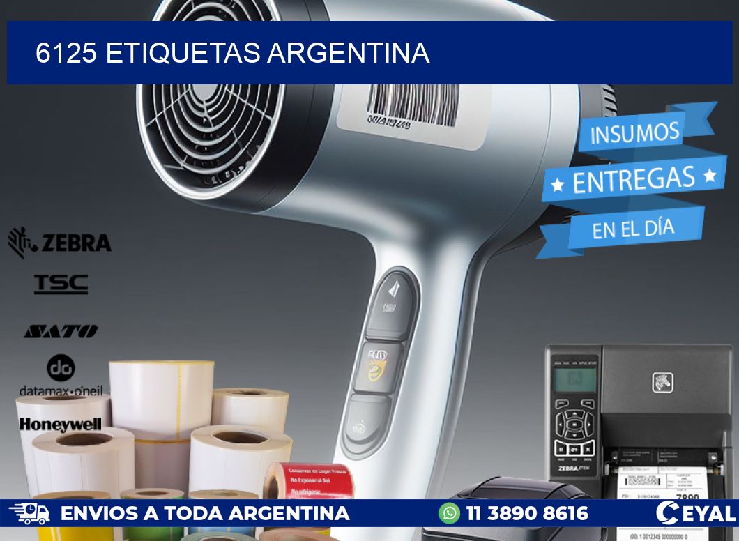 6125 ETIQUETAS ARGENTINA
