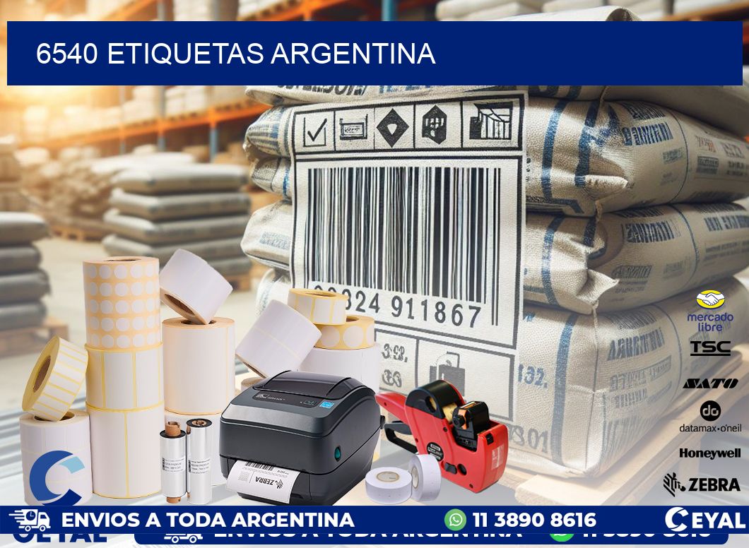 6540 ETIQUETAS ARGENTINA
