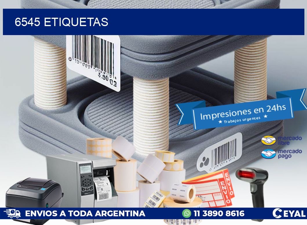 6545 ETIQUETAS