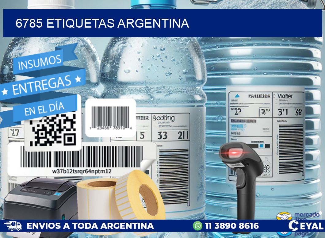 6785 ETIQUETAS ARGENTINA