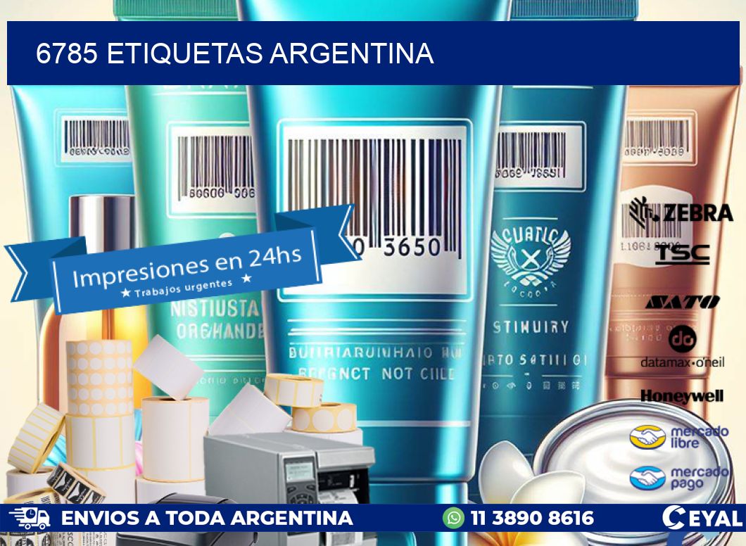 6785 ETIQUETAS ARGENTINA