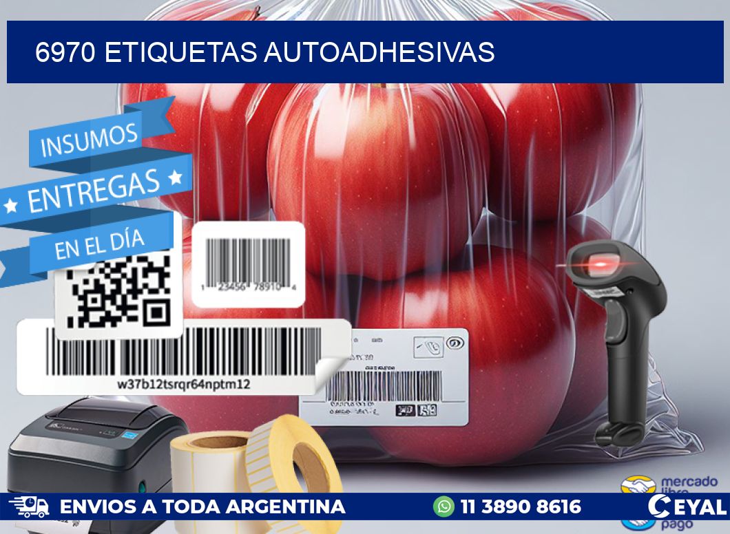 6970 ETIQUETAS AUTOADHESIVAS