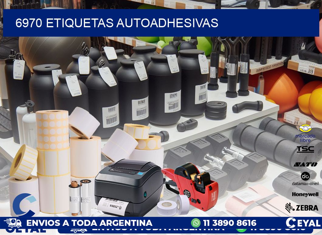 6970 ETIQUETAS AUTOADHESIVAS