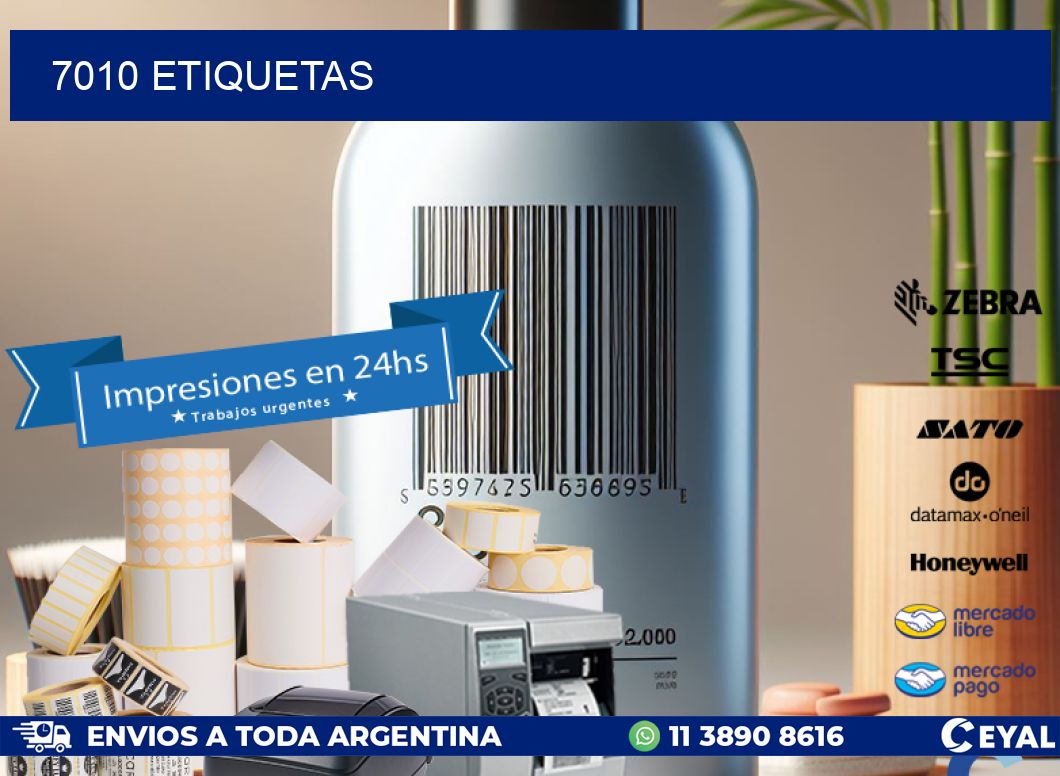 7010 ETIQUETAS