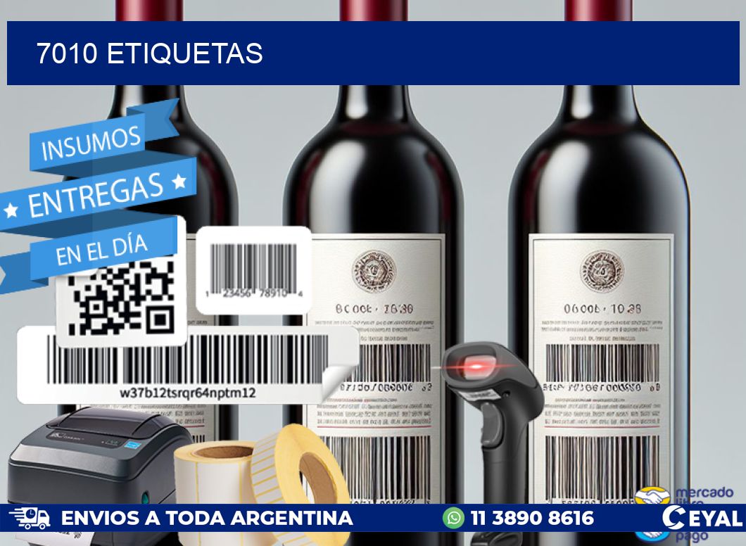 7010 ETIQUETAS