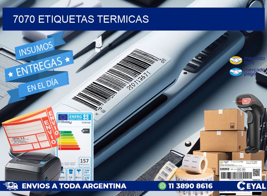 7070 ETIQUETAS TERMICAS