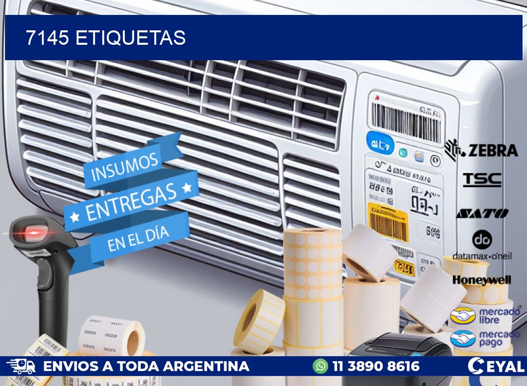 7145 ETIQUETAS
