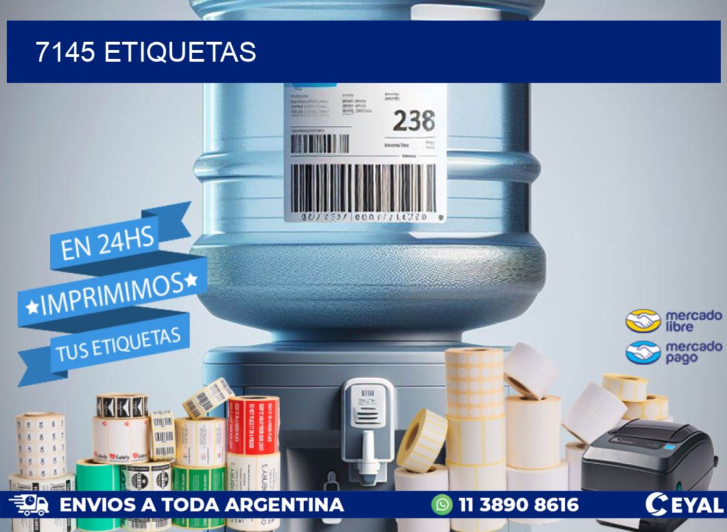 7145 ETIQUETAS