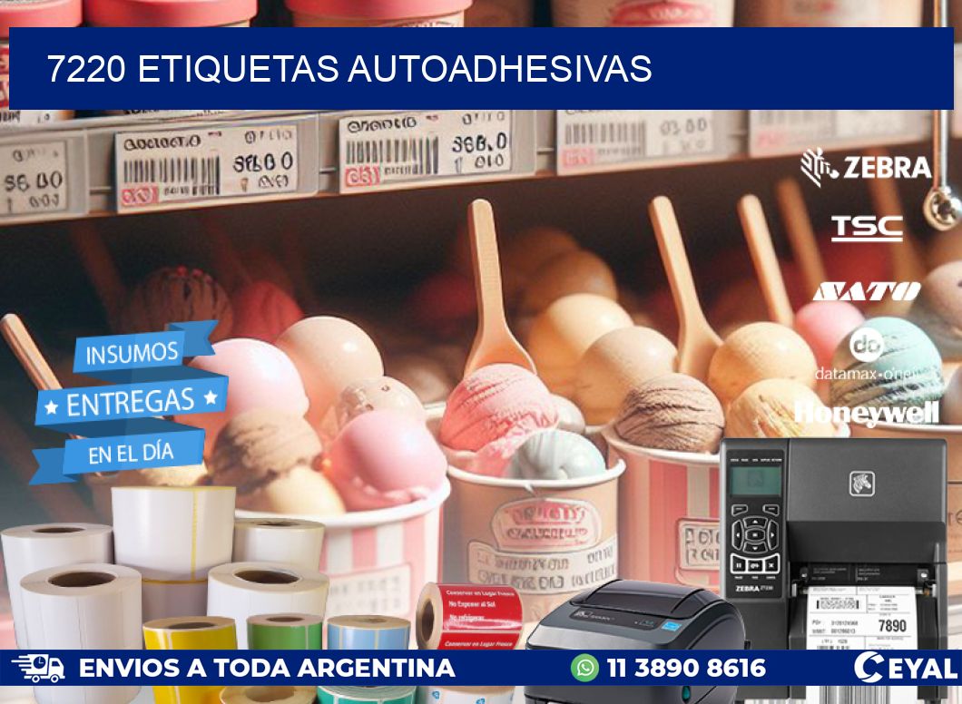 7220 ETIQUETAS AUTOADHESIVAS
