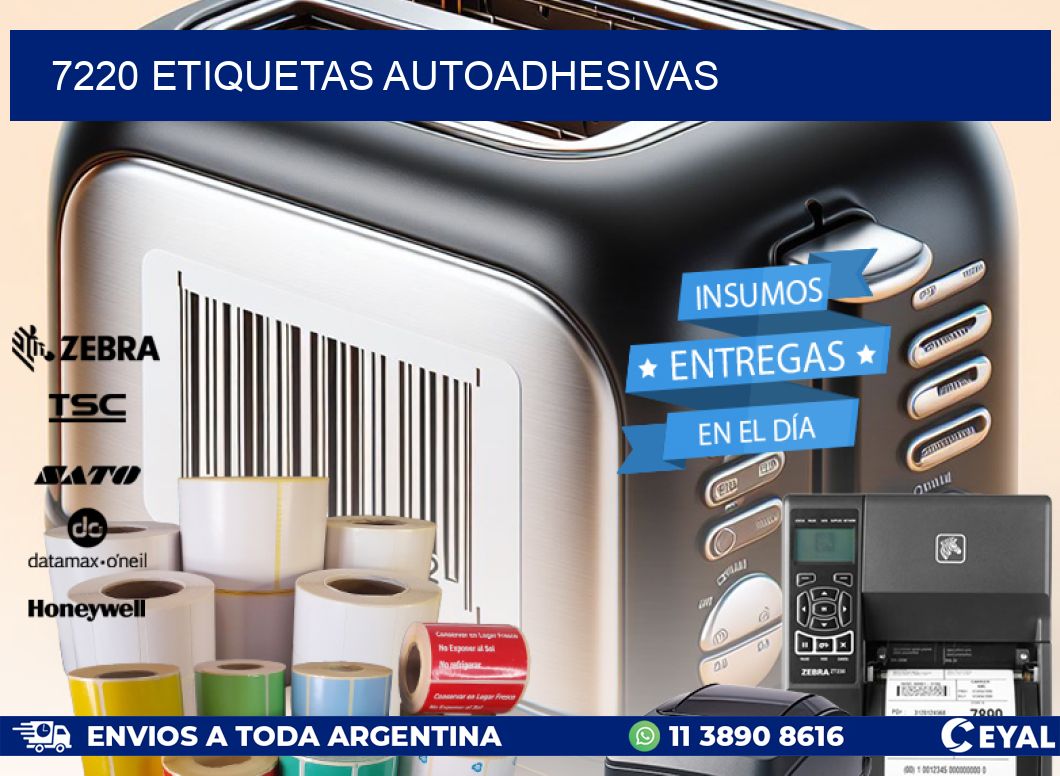 7220 ETIQUETAS AUTOADHESIVAS