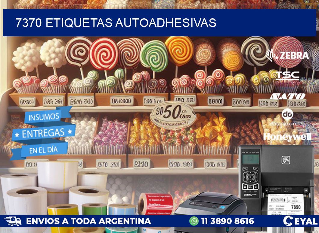 7370 ETIQUETAS AUTOADHESIVAS