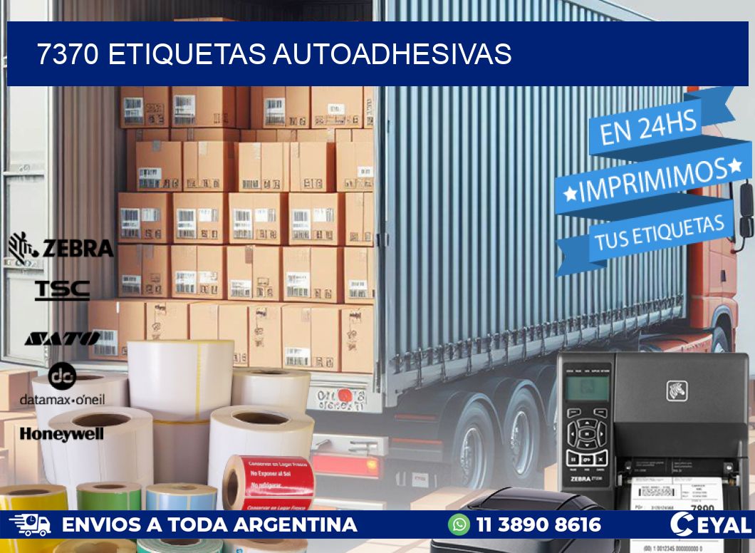 7370 ETIQUETAS AUTOADHESIVAS