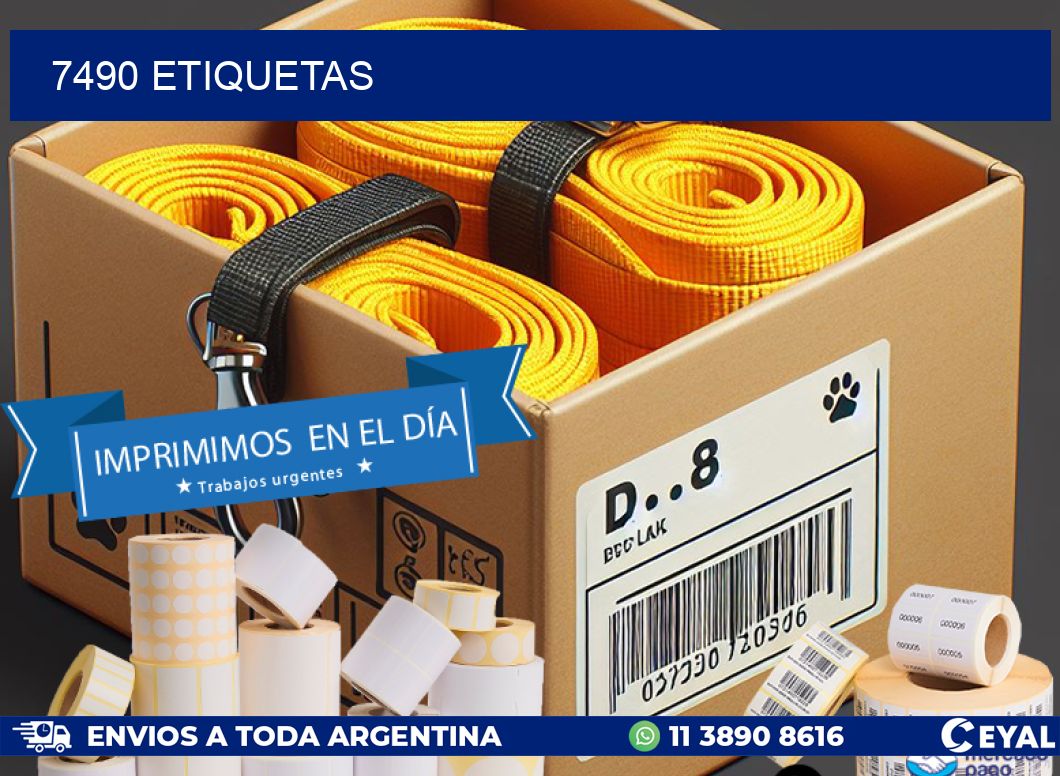 7490 ETIQUETAS