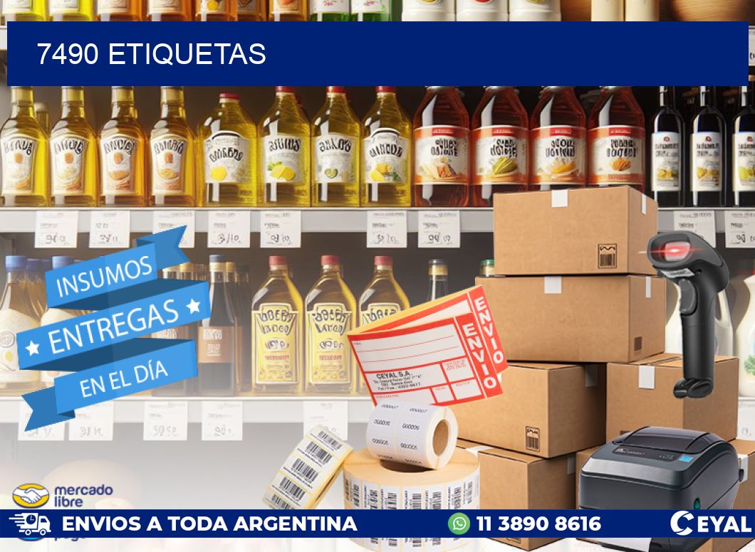 7490 ETIQUETAS