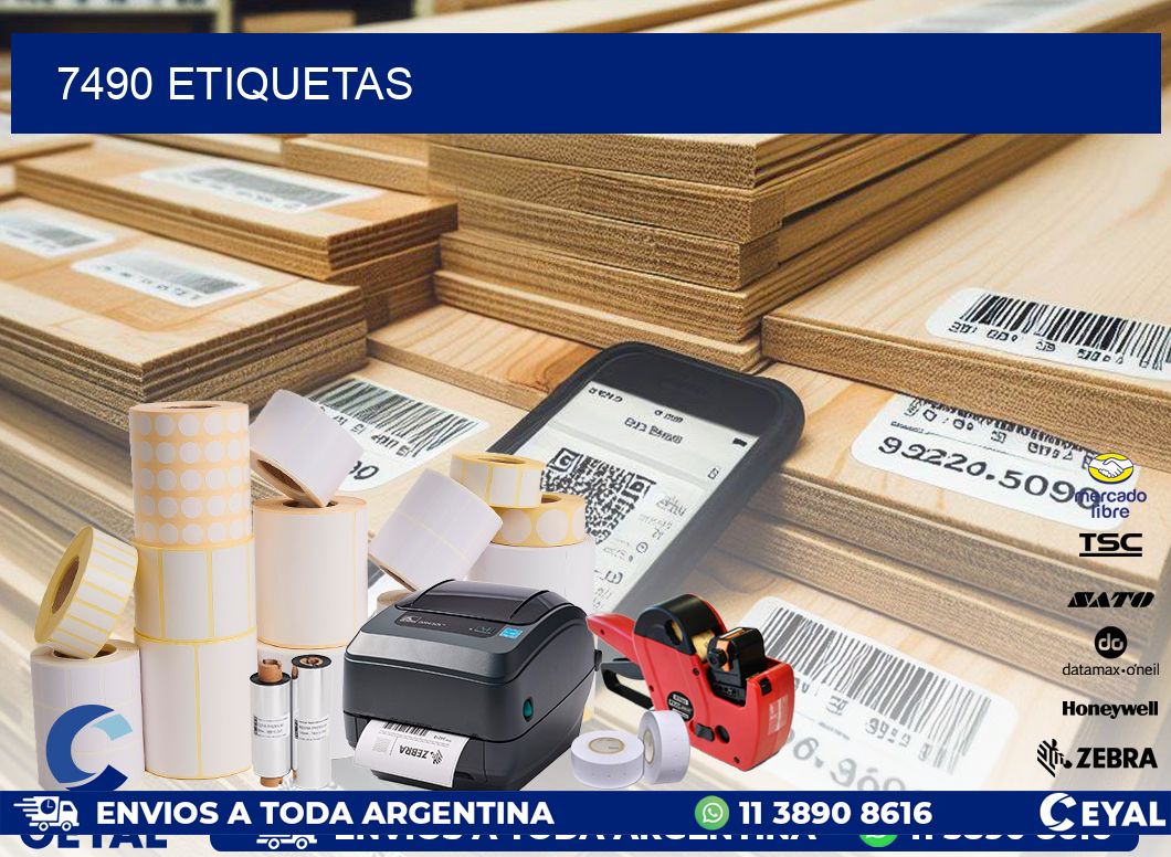 7490 ETIQUETAS