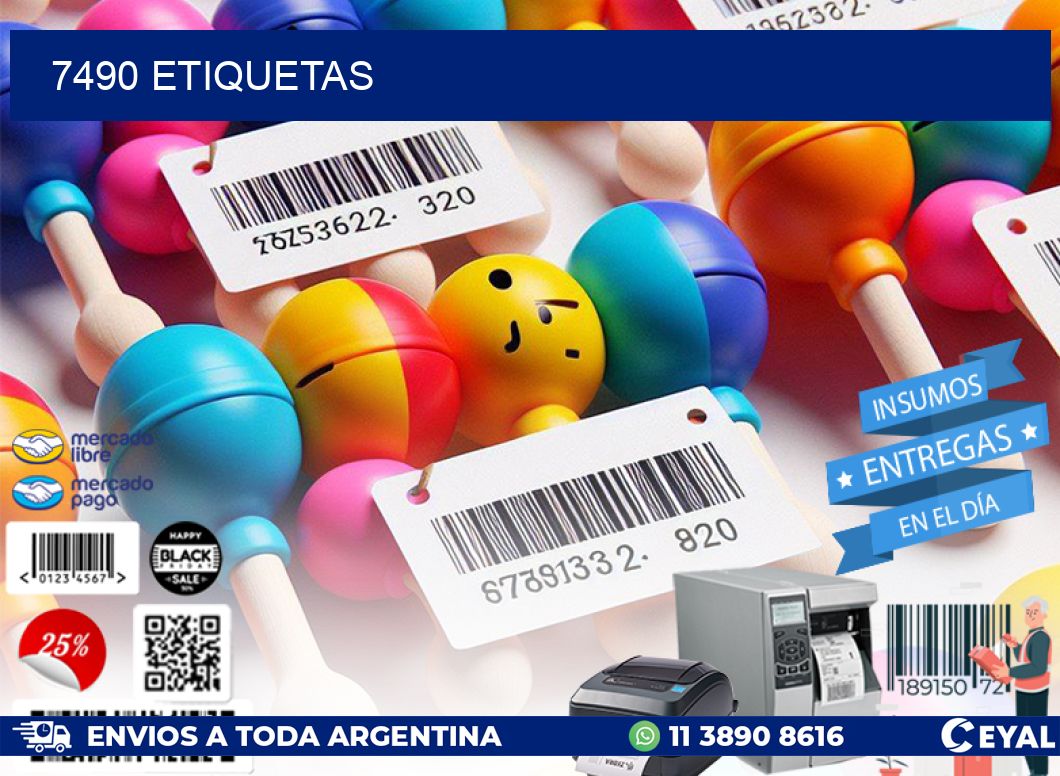 7490 ETIQUETAS
