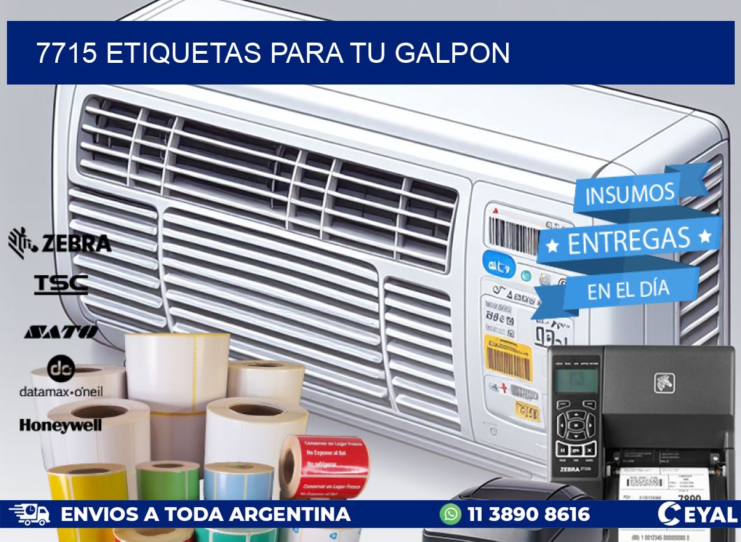 7715 ETIQUETAS PARA TU GALPON