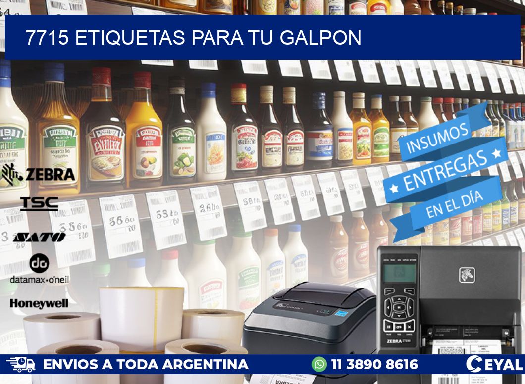7715 ETIQUETAS PARA TU GALPON