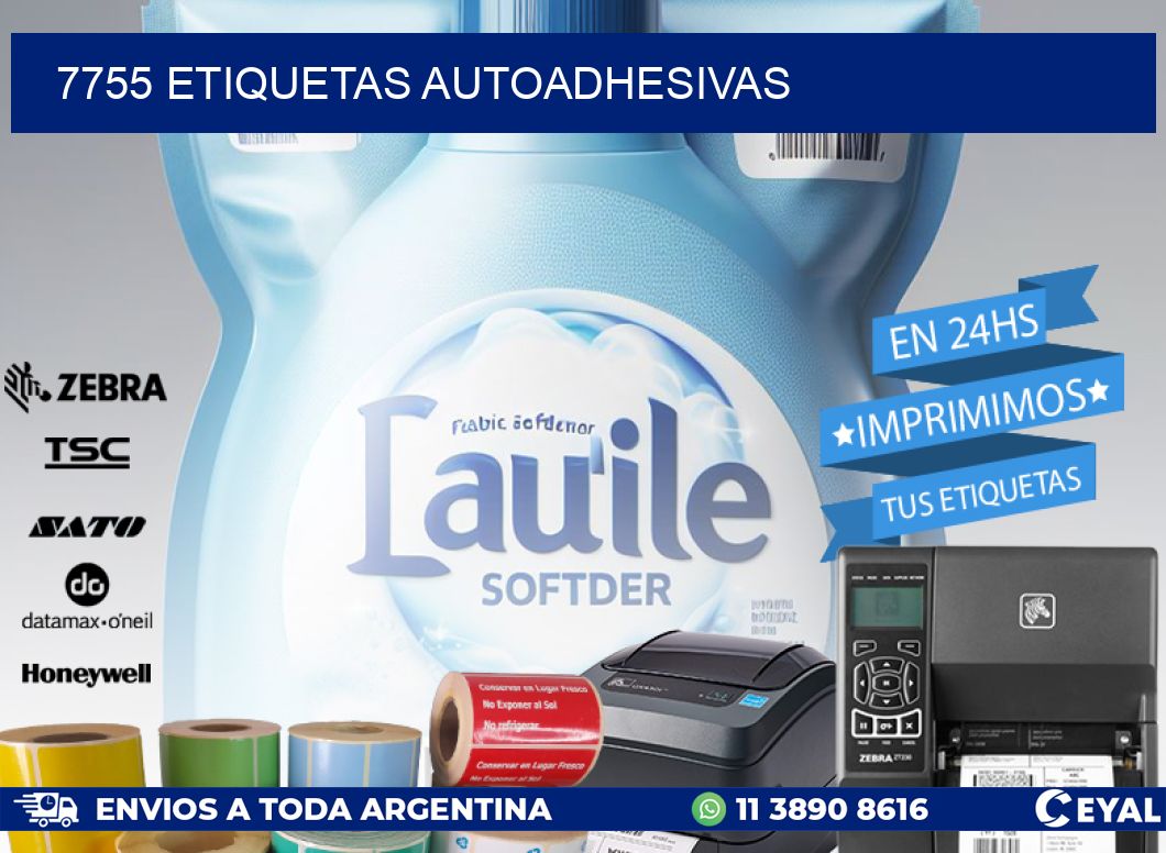 7755 ETIQUETAS AUTOADHESIVAS