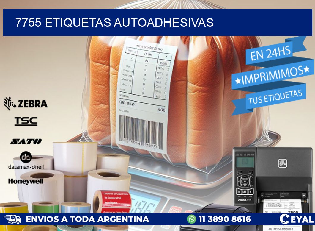 7755 ETIQUETAS AUTOADHESIVAS