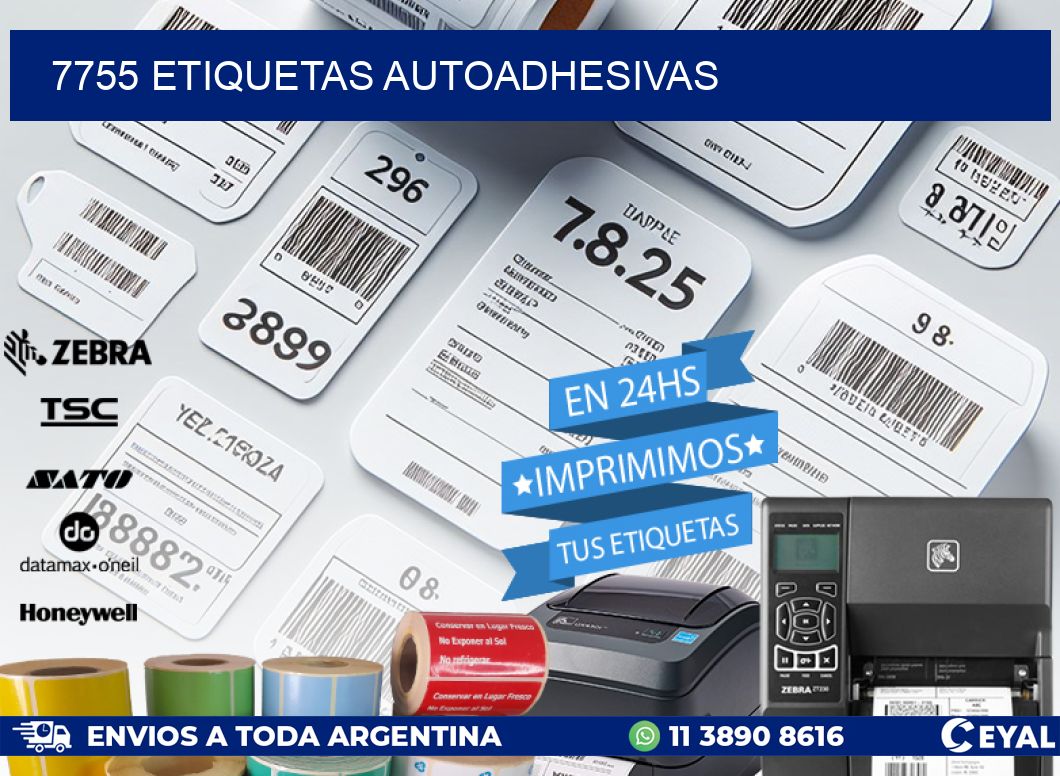7755 ETIQUETAS AUTOADHESIVAS