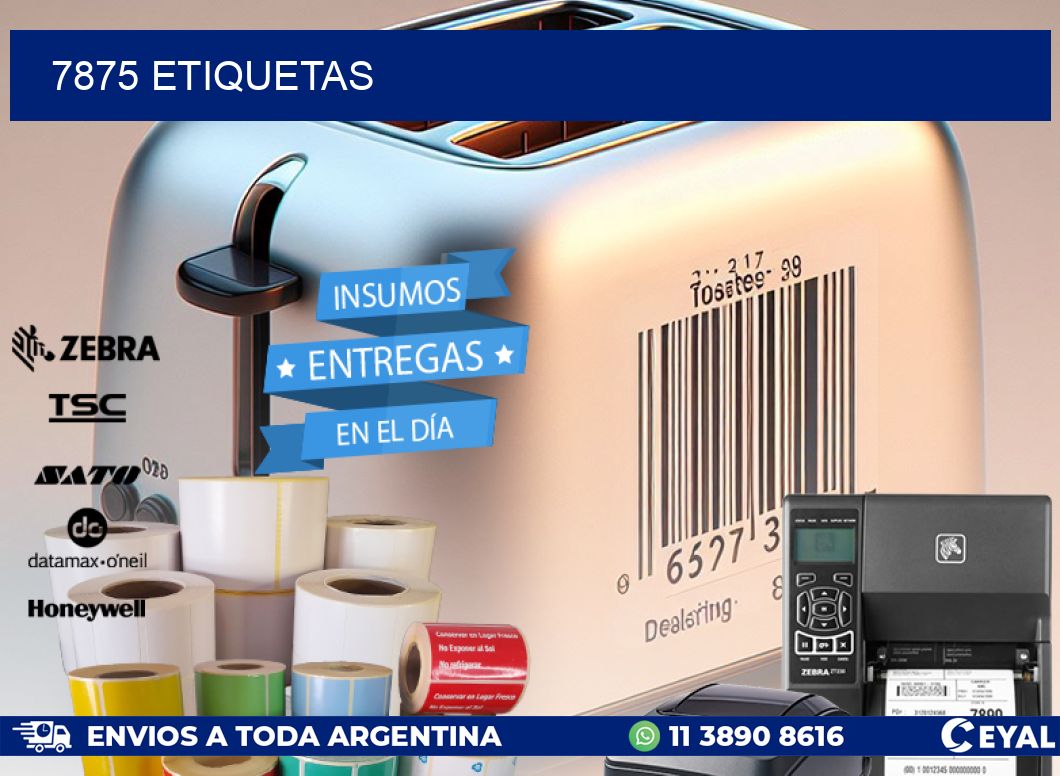 7875 ETIQUETAS