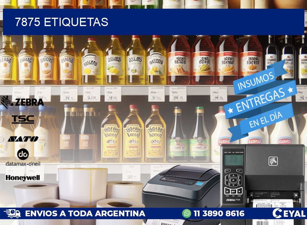 7875 ETIQUETAS