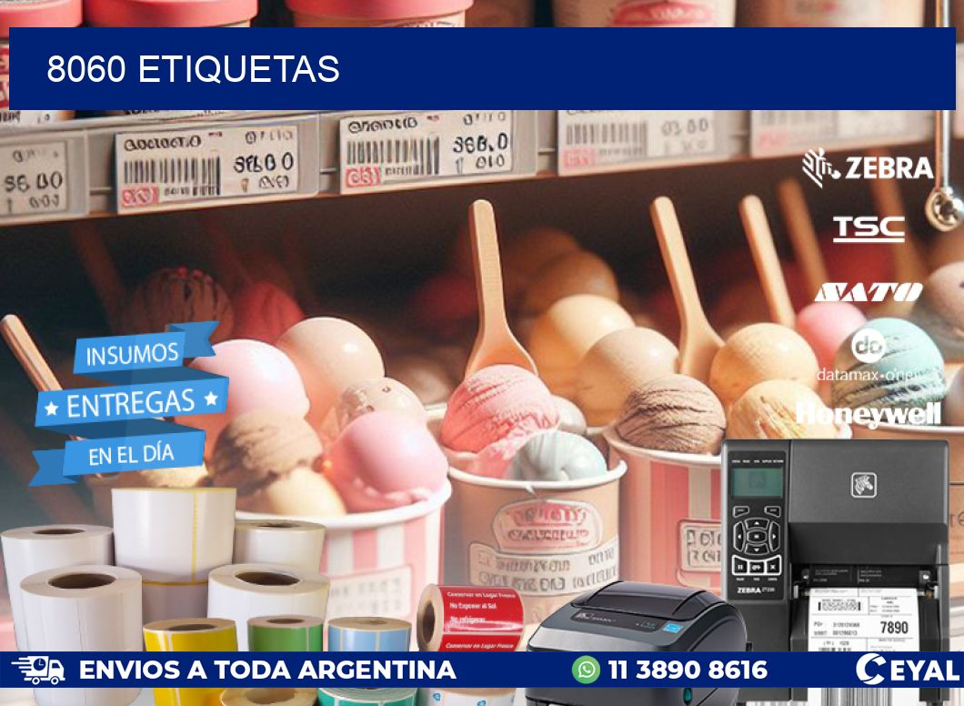 8060 ETIQUETAS