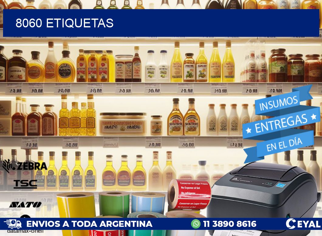 8060 ETIQUETAS
