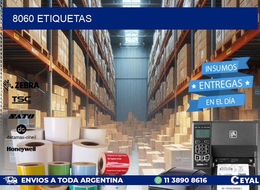 8060 ETIQUETAS