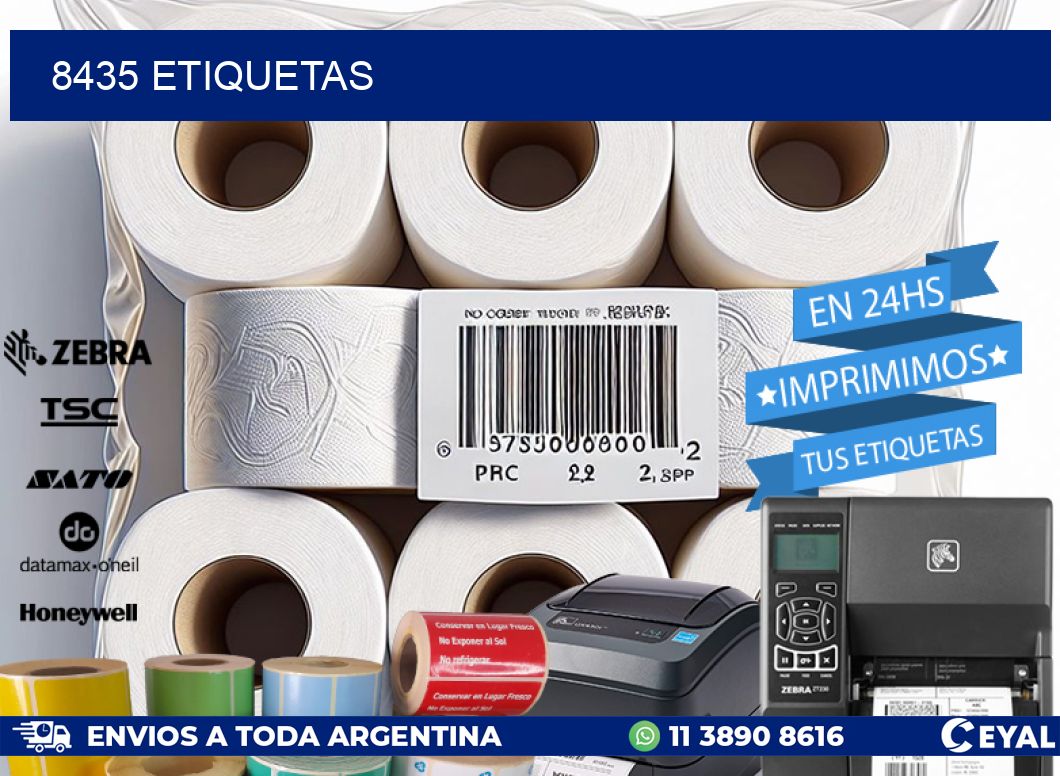 8435 ETIQUETAS