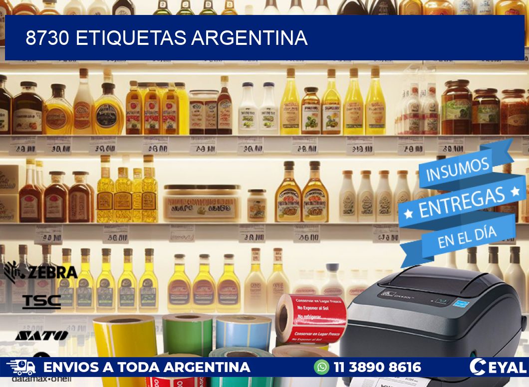 8730 ETIQUETAS ARGENTINA