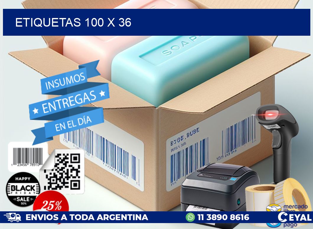 ETIQUETAS 100 x 36