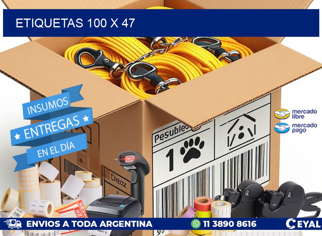 ETIQUETAS 100 x 47