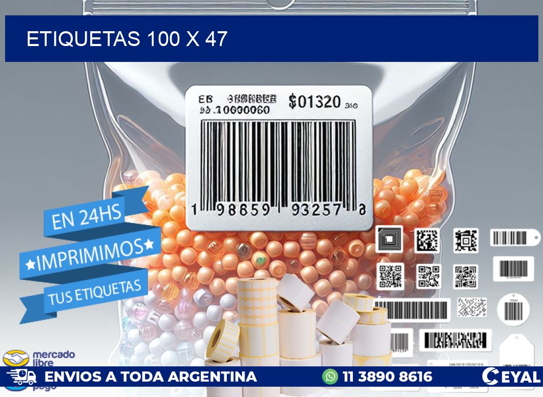 ETIQUETAS 100 x 47