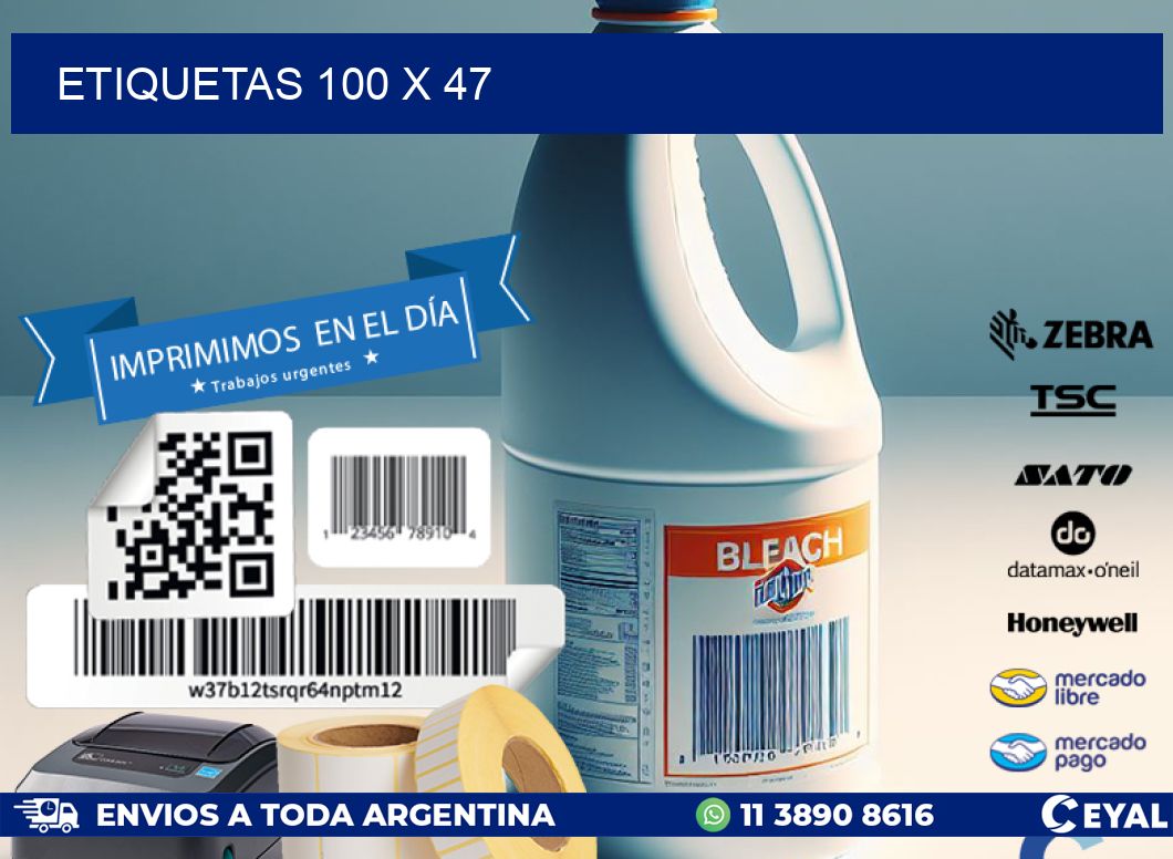ETIQUETAS 100 x 47