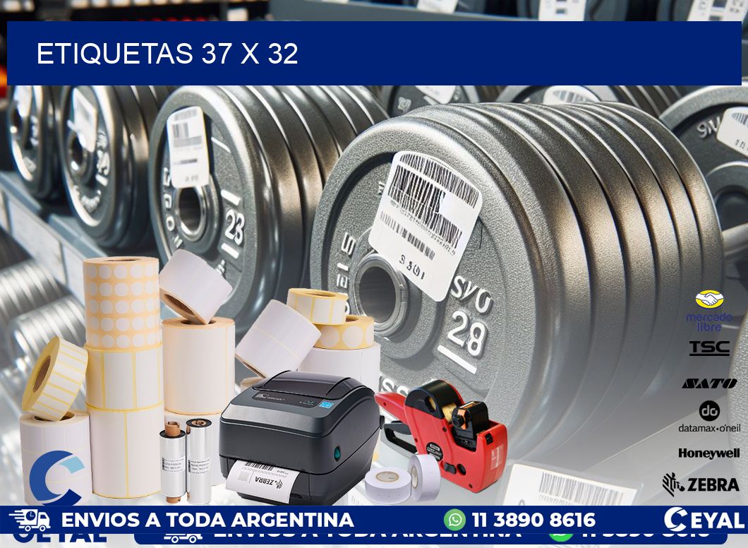 ETIQUETAS 37 x 32