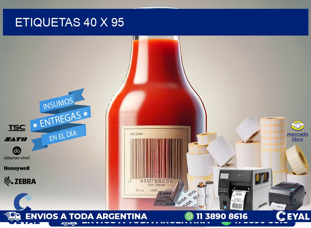 ETIQUETAS 40 x 95