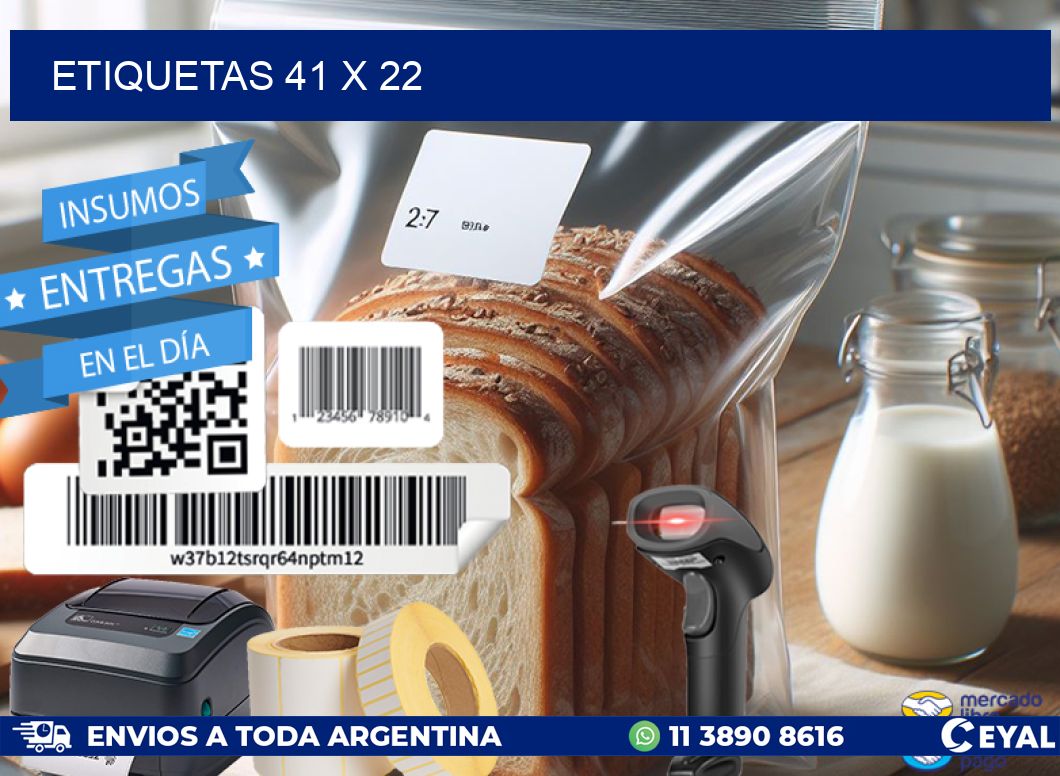 ETIQUETAS 41 x 22