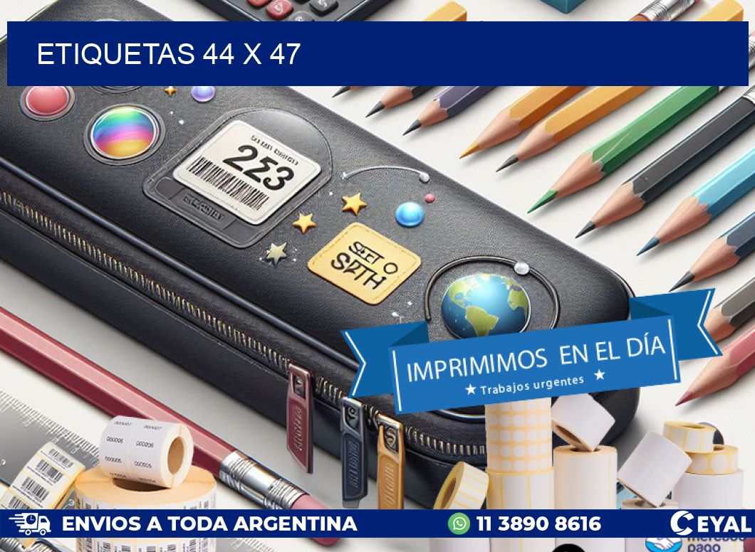 ETIQUETAS 44 x 47