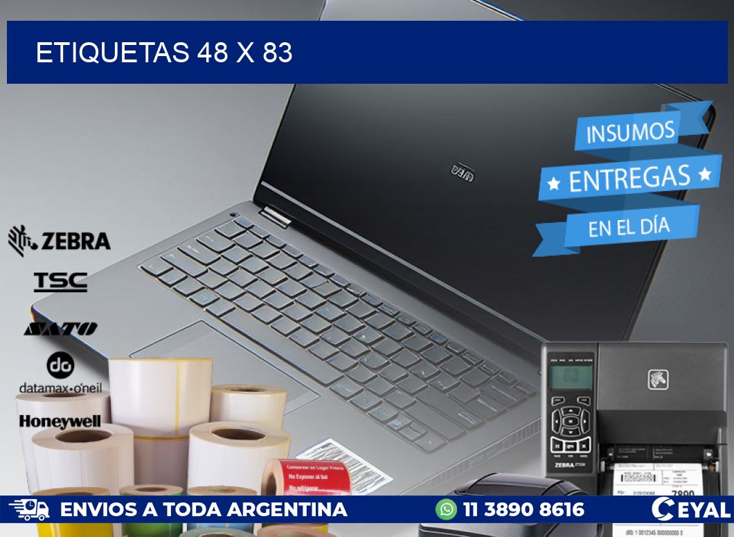 ETIQUETAS 48 x 83