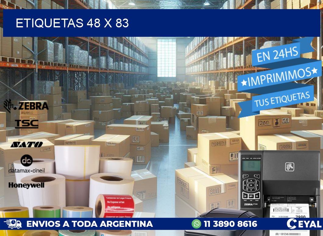 ETIQUETAS 48 x 83