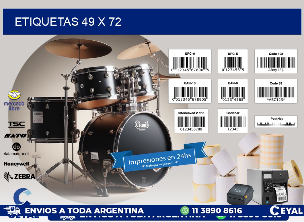ETIQUETAS 49 x 72