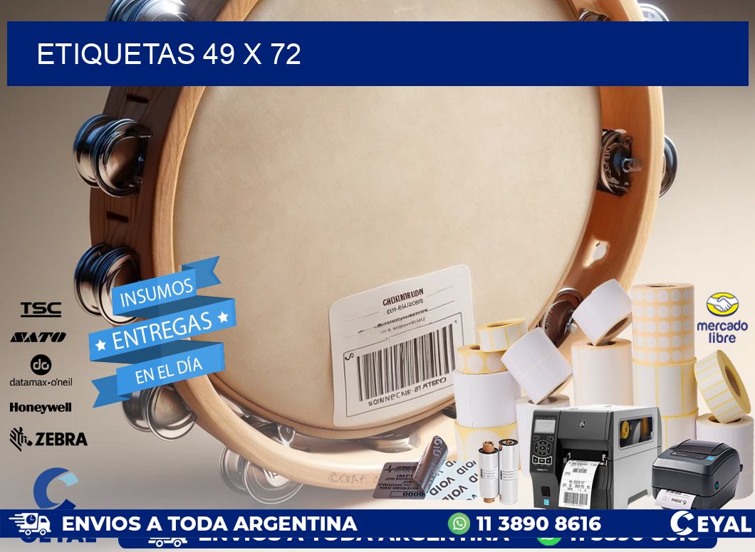 ETIQUETAS 49 x 72