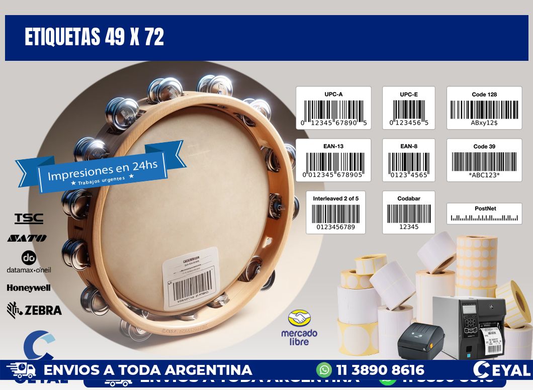 ETIQUETAS 49 x 72