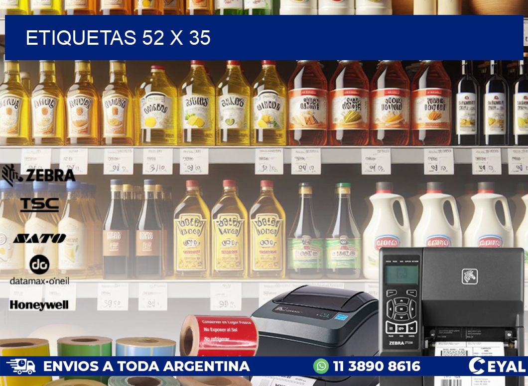 ETIQUETAS 52 x 35
