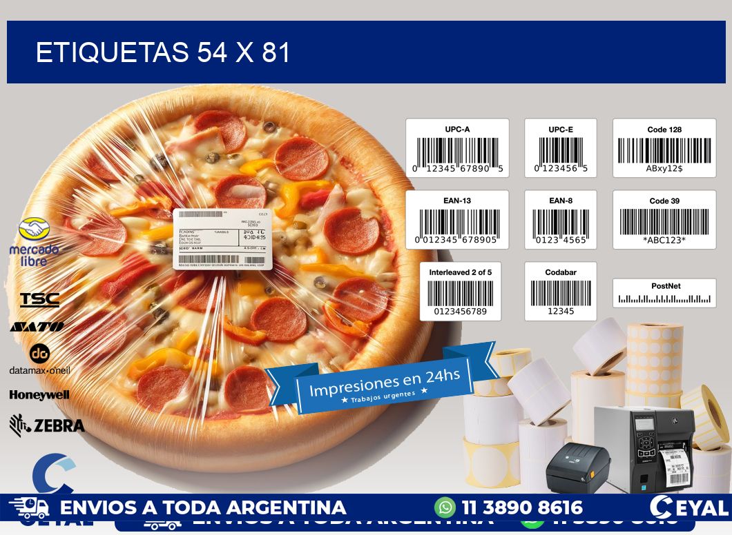 ETIQUETAS 54 x 81
