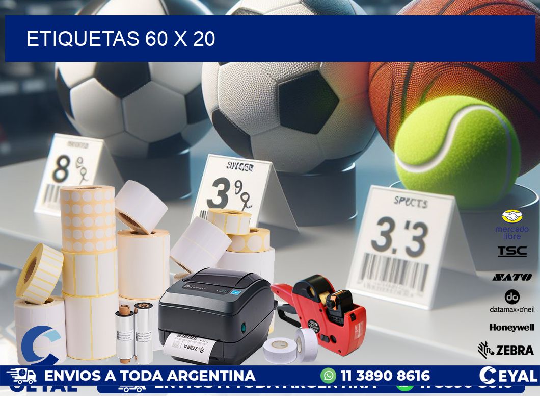 ETIQUETAS 60 x 20