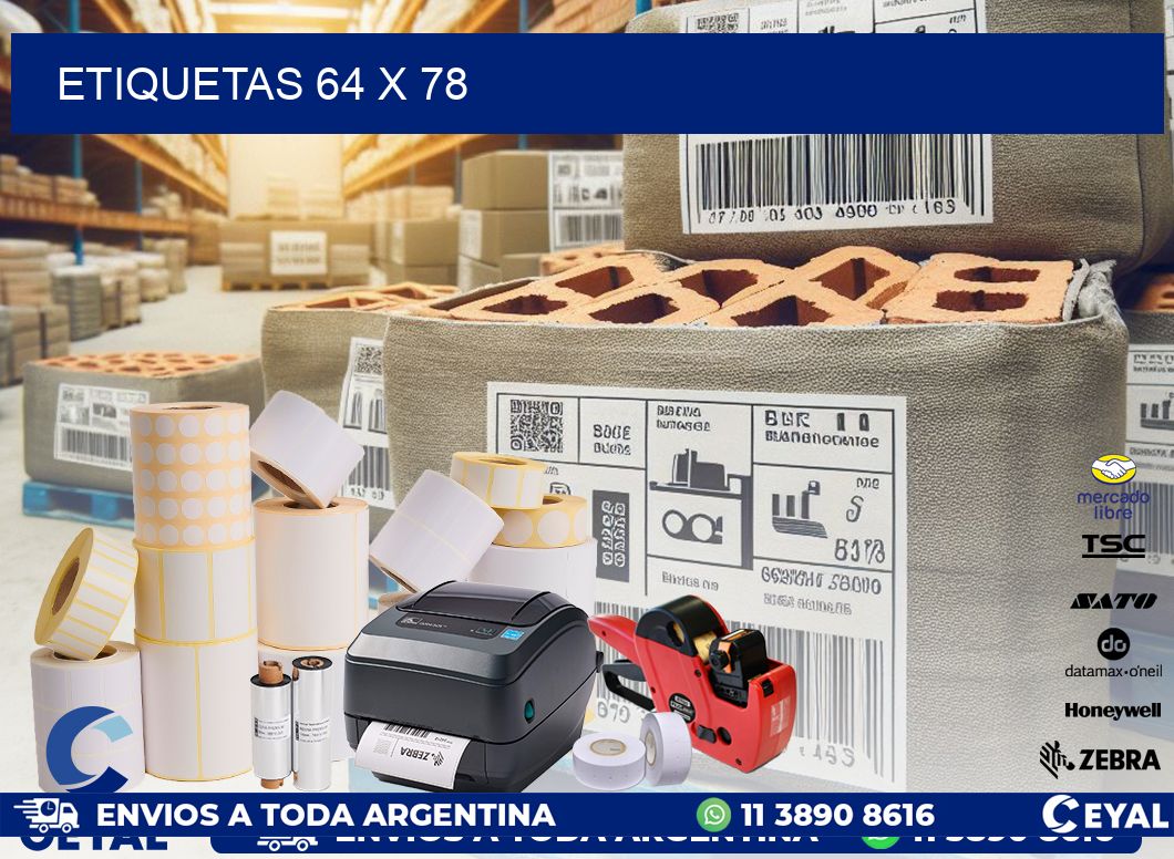ETIQUETAS 64 x 78